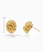 Load image into Gallery viewer, Rippled Radiance Earrings