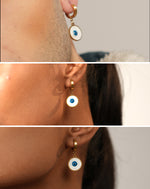 Load image into Gallery viewer, Rise Above Nazar Earrings