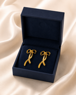 Load image into Gallery viewer, Tied to Myself Earrings
