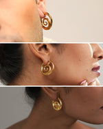 Load image into Gallery viewer, Becoming Tide Earrings
