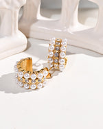 Load image into Gallery viewer, Empowered Pearl Earrings
