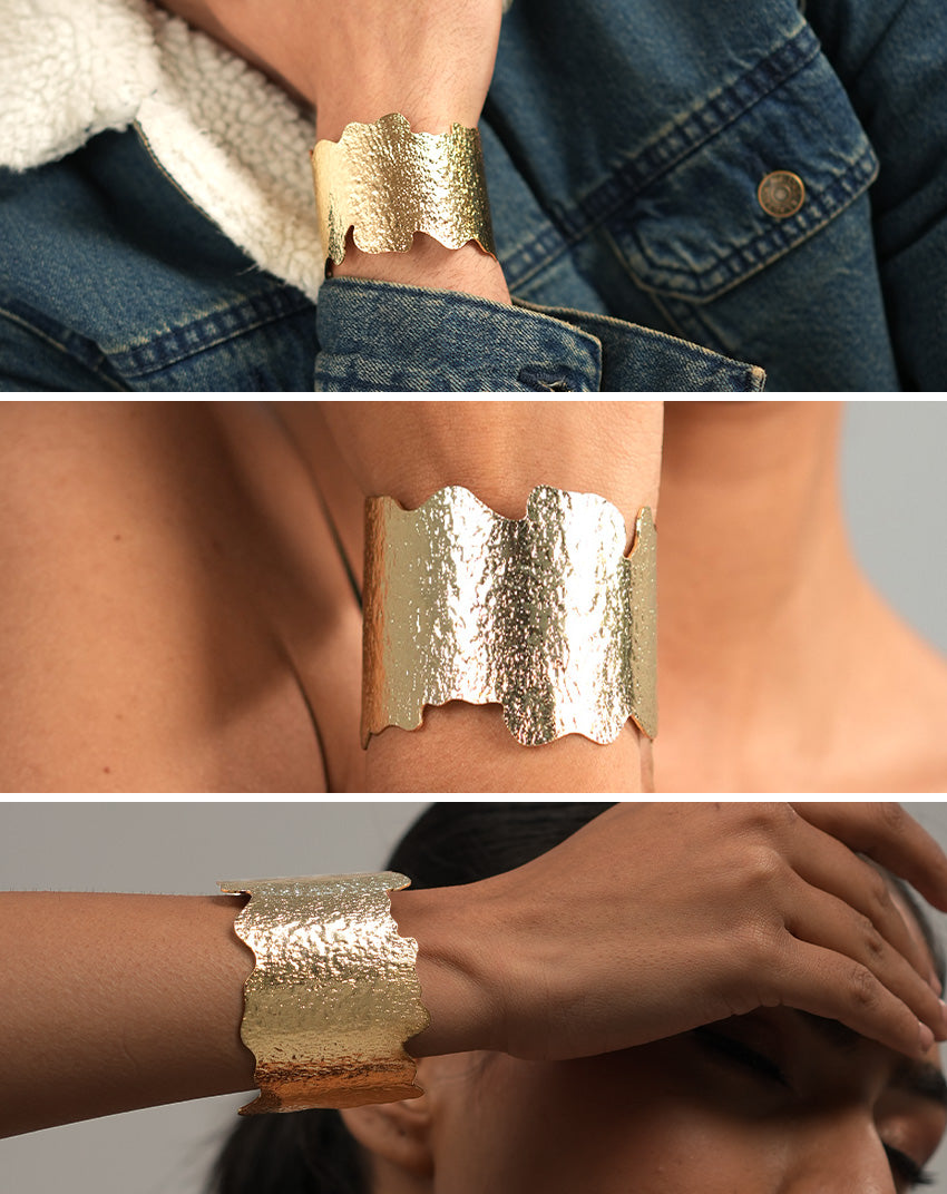 I Bend, Not Break Cuff