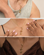 Load image into Gallery viewer, Molten Wave Necklace

