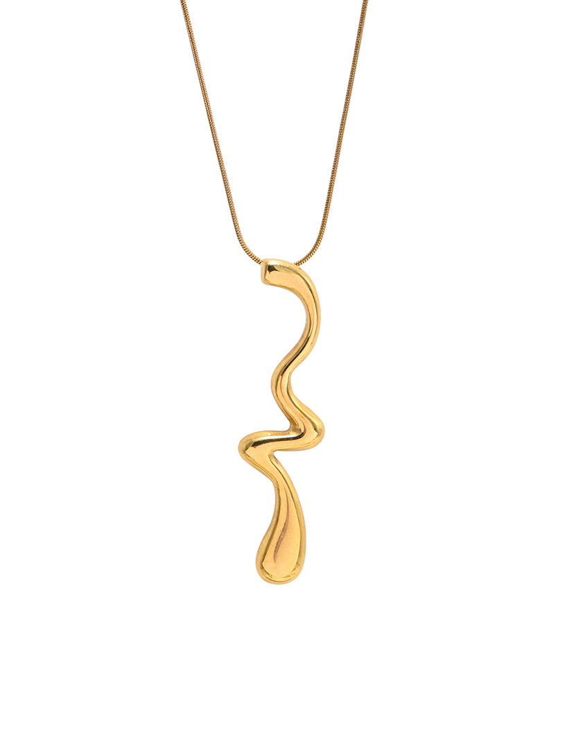 Molten Wave Necklace