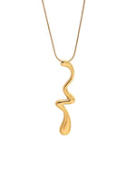 Load image into Gallery viewer, Molten Wave Necklace
