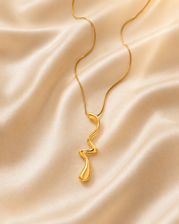 Molten Wave Necklace