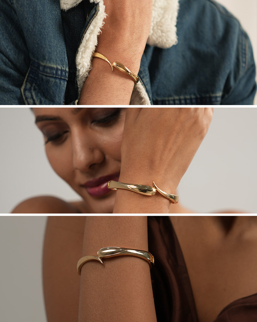 Open Curve Bracelet