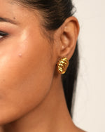 Load image into Gallery viewer, Rippled Radiance Earrings
