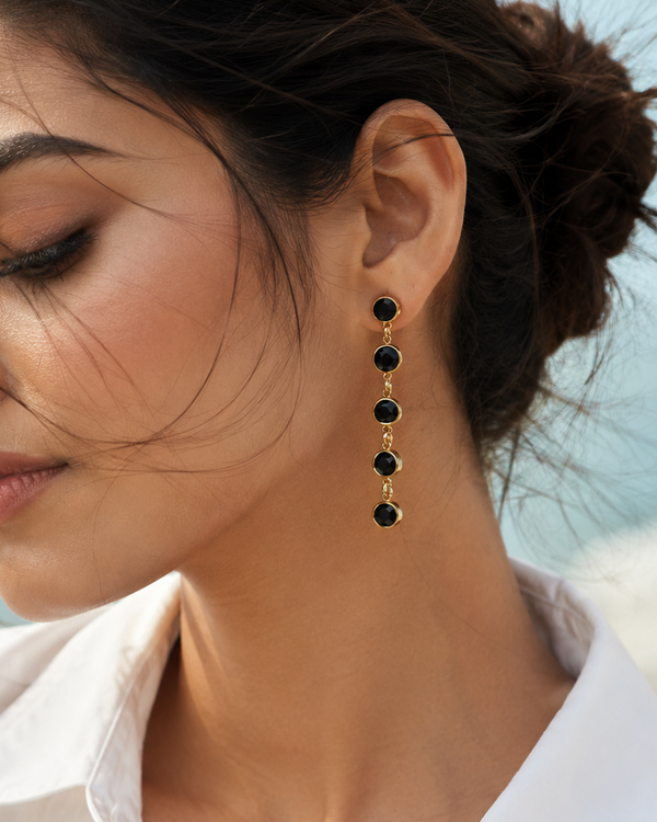 Rise In Steps Earrings