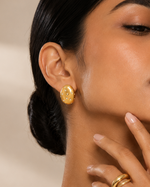 Load image into Gallery viewer, Stone Hearted Earrings
