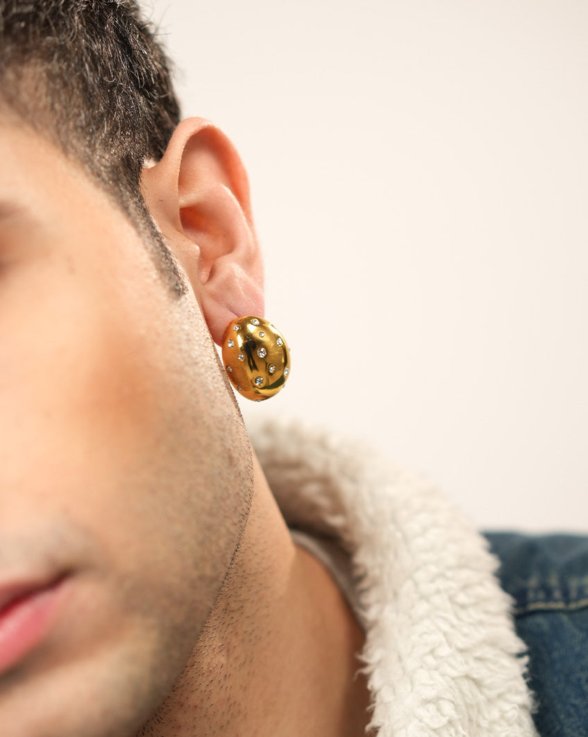 Stone Hearted Earrings