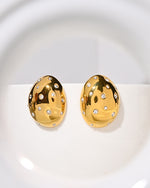 Load image into Gallery viewer, Stone Hearted Earrings
