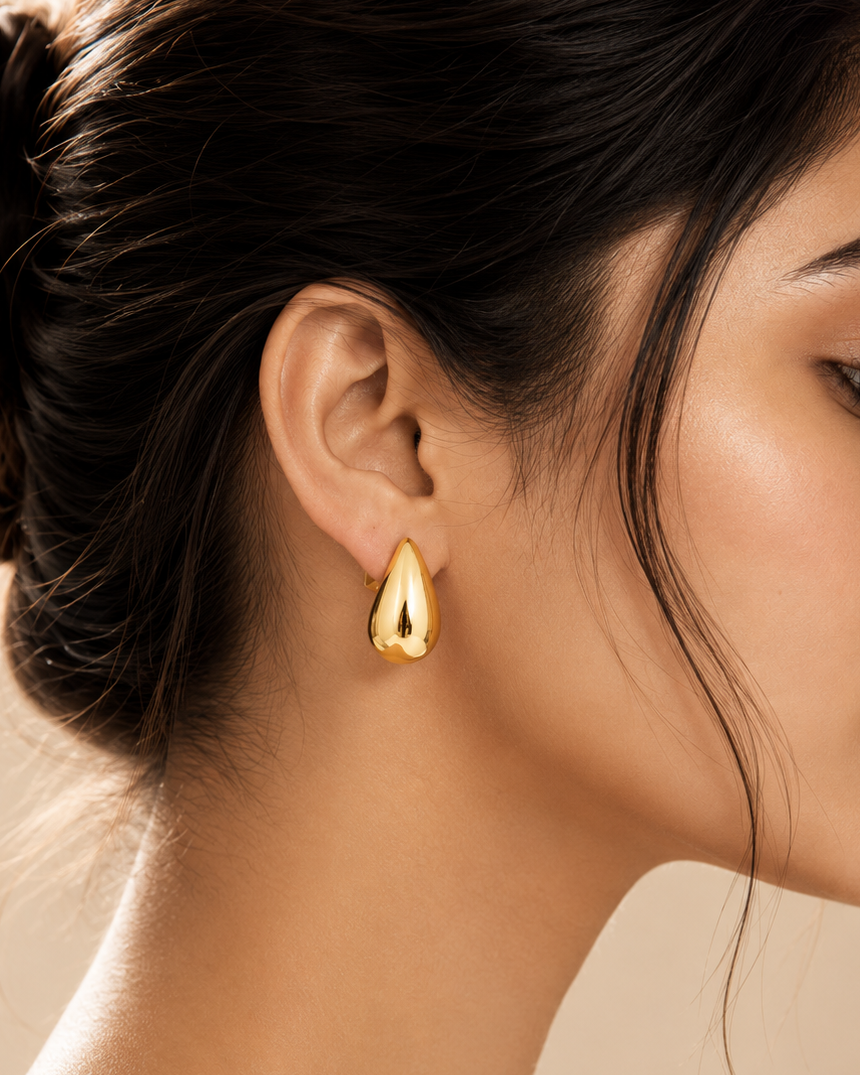 Rising Teardrop Earring