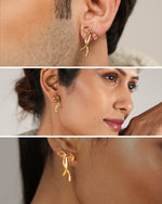 Load image into Gallery viewer, Tied to Myself Earrings

