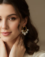 Load image into Gallery viewer, Wildformed Earrings by Imaraya – organic gold plated earrings, hypoallergenic anti-tarnish jewelry
