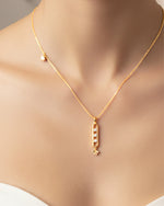 Load image into Gallery viewer, Little Victories Pendant by Imaraya – minimalist gold plated pendant necklace, hypoallergenic jewelry
