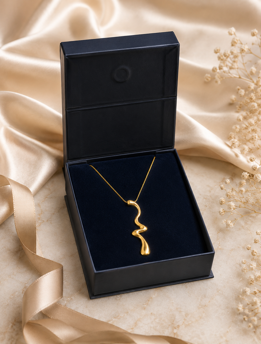 Molten Wave Necklace