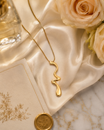 Load image into Gallery viewer, Molten Wave Necklace
