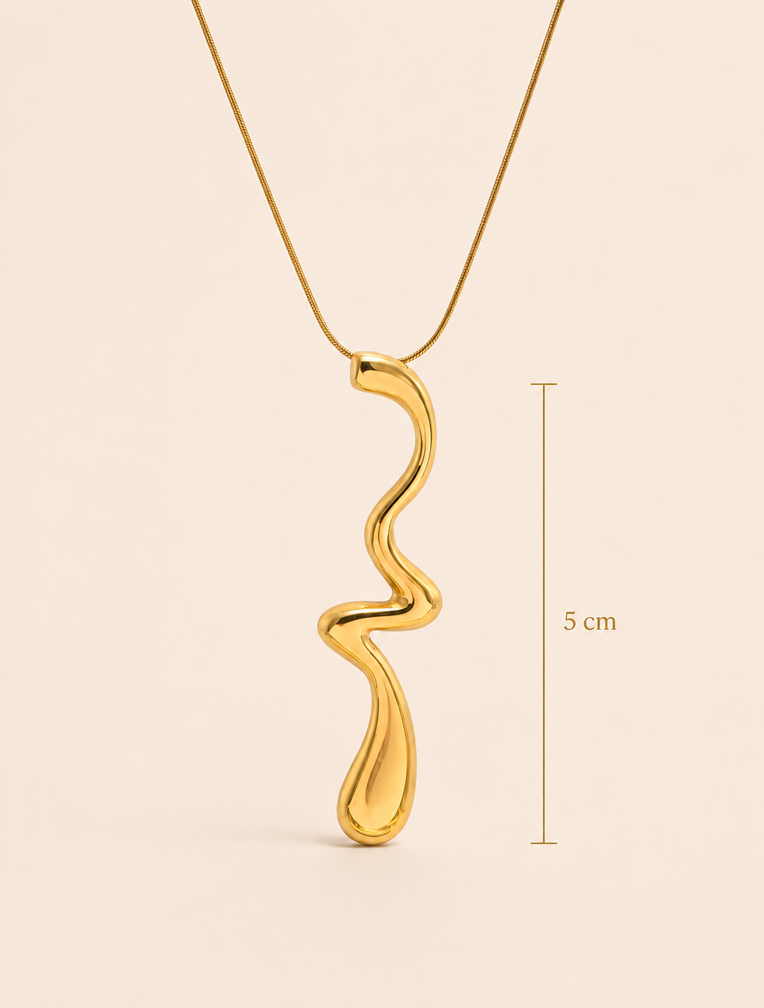 Molten Wave Necklace