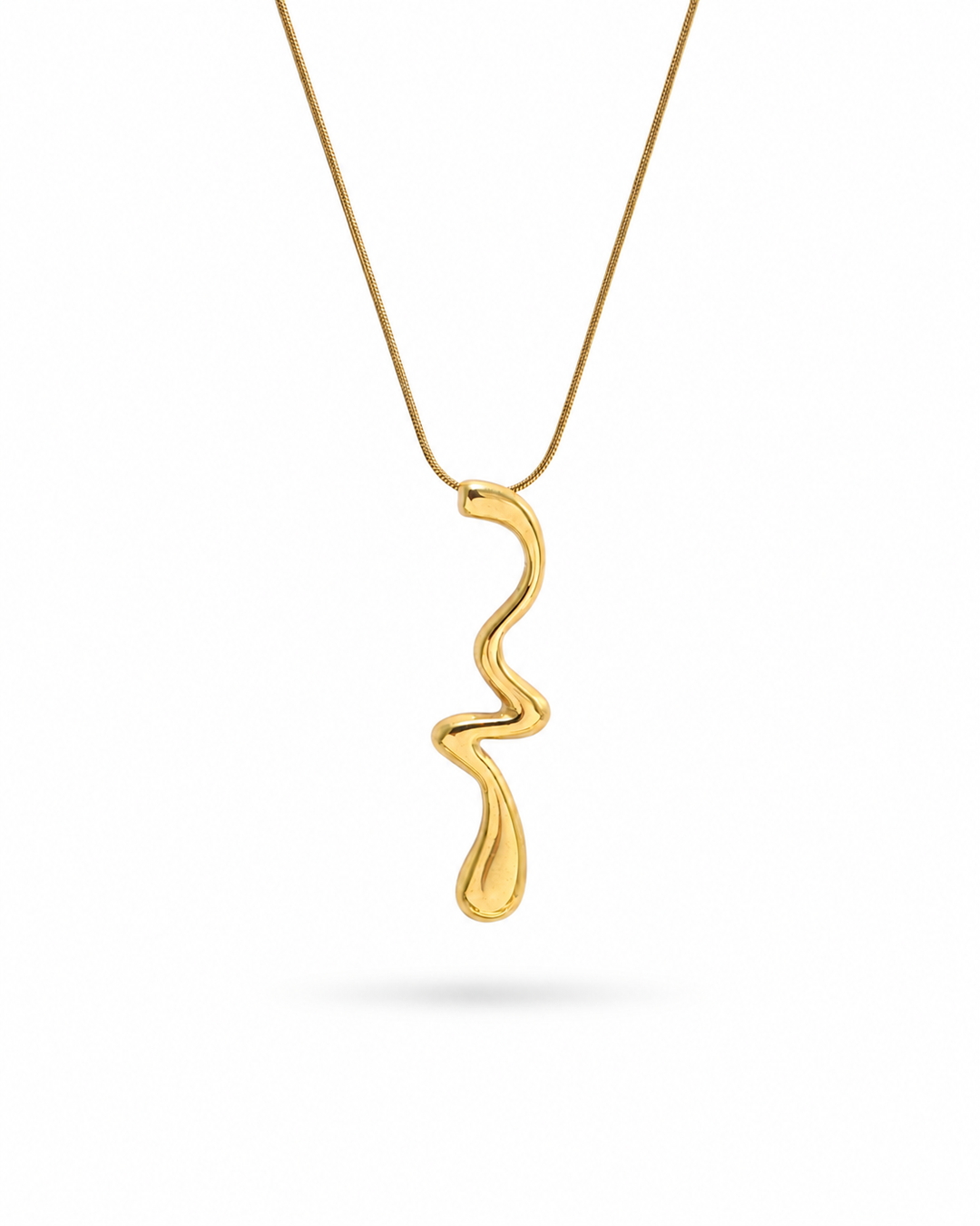 Molten Wave Necklace