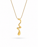 Load image into Gallery viewer, Molten Wave Necklace
