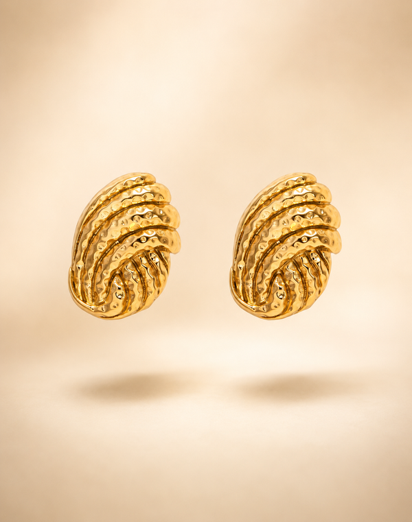 Rippled Radiance Earrings