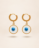 Load image into Gallery viewer, Rise Above Nazar Earrings
