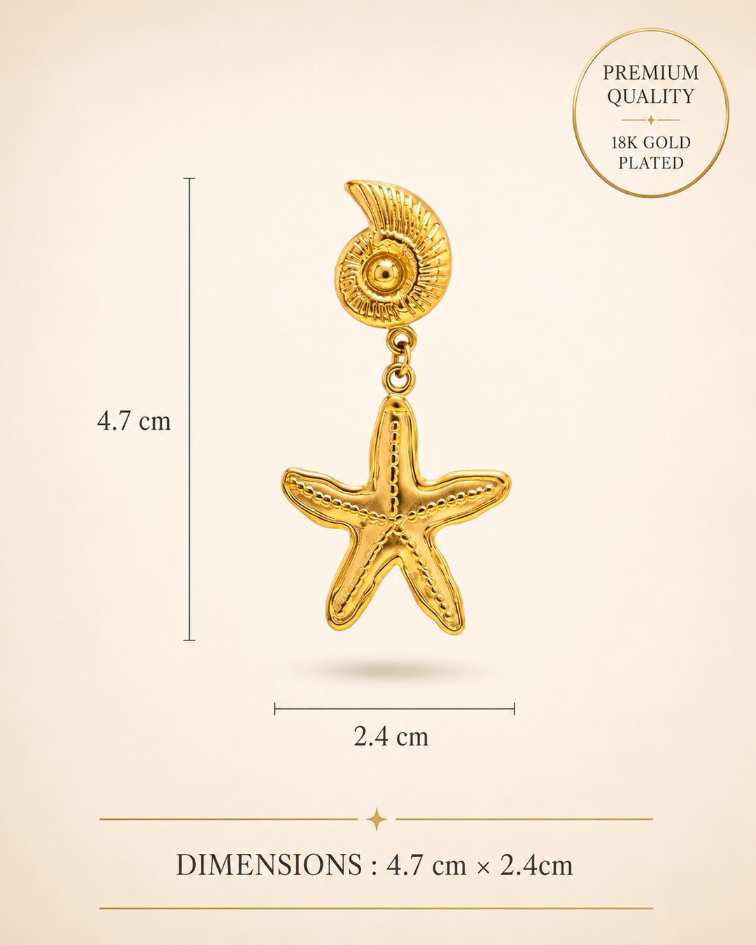 Held by Tides Earrings
