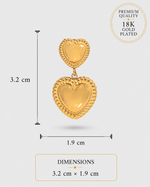 Load image into Gallery viewer, Brave Heart Earrings
